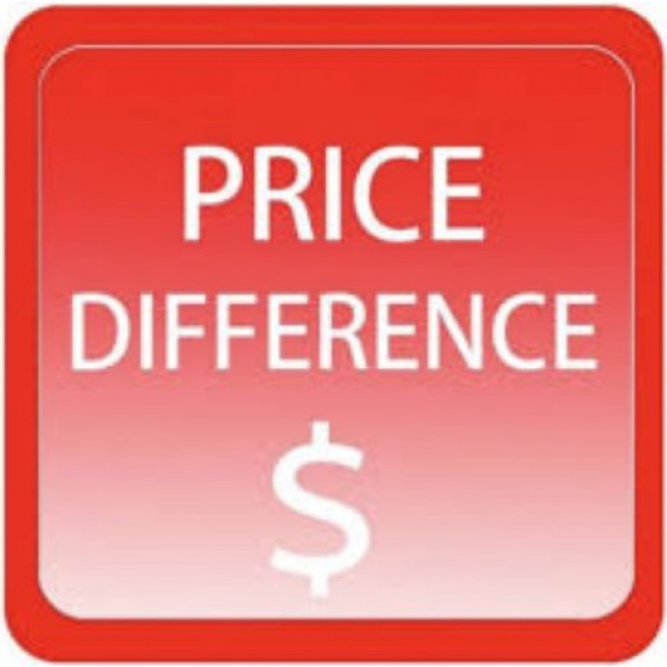 price difference