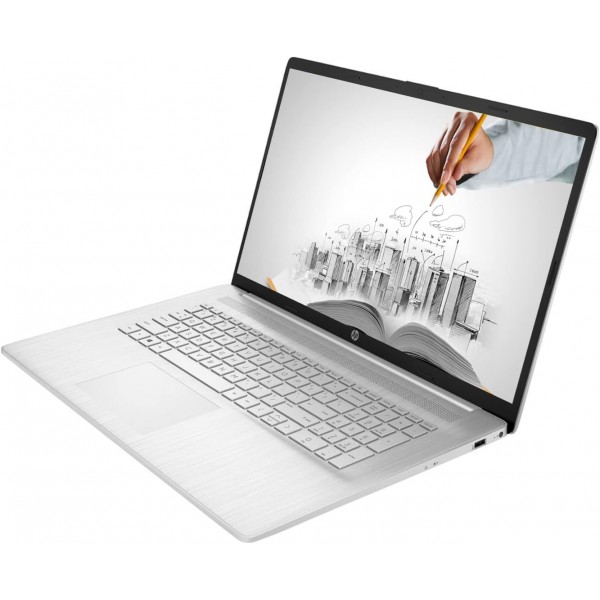 HP 17 Business Laptop, 17.3” HD+ Display, 11th Gen Intel Core i3-1125G4 Processor, 32GB RAM, 1TB SSD, Wi-Fi, HDMI, Webcam, Windows 11 Pro, Silver