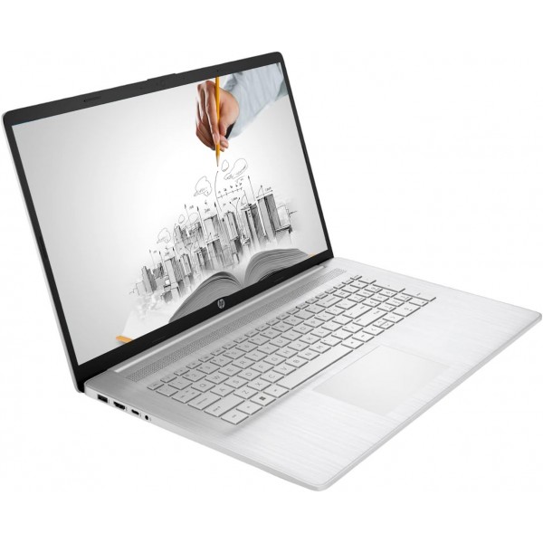 HP 17 Business Laptop, 17.3” HD+ Display, 11th Gen Intel Core i3-1125G4 Processor, 32GB RAM, 1TB SSD, Wi-Fi, HDMI, Webcam, Windows 11 Pro, Silver