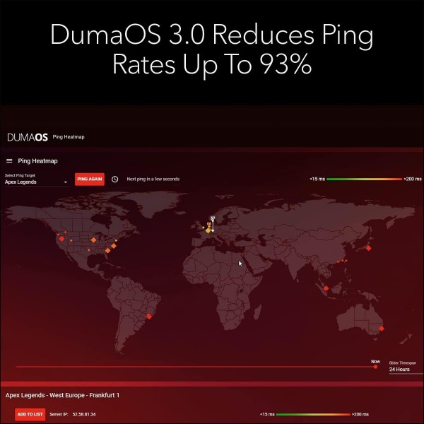 NETGEAR Nighthawk Pro Gaming WiFi 6 Router (XR1000) 6-Stream AX5400 Wireless Speed (up to 5.4Gbps) | DumaOS 3.0 Optimizes Lag-Free Server Connections 4 x 1G Ethernet and 1 USB Ports