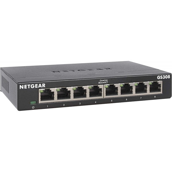 NETGEAR 8-Port Gigabit Ethernet Unmanaged Switch (...