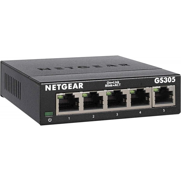 NETGEAR 5-Port Gigabit Ethernet Unmanaged Switch (...