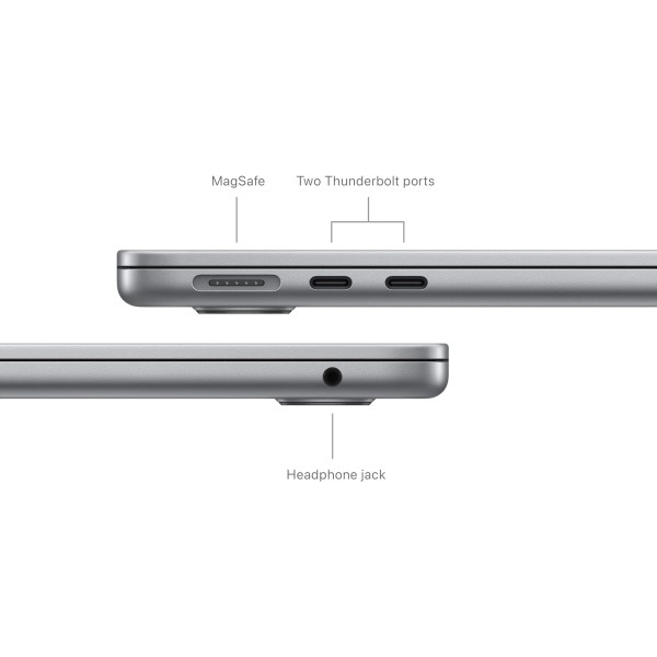 Apple 2024 MacBook Air 13-inch Laptop with M3 chip: Built for Apple Intelligence, 13.6-inch Liquid Retina Display, 8GB Unified Memory, 256GB SSD Storage, Backlit Keyboard, Touch ID; Space Gray