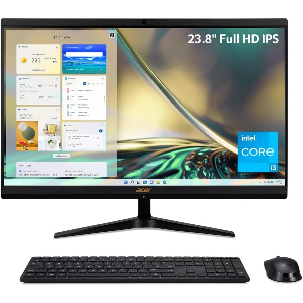 Acer Aspire C24-1700-UA91 AIO Desktop | 23.8"...