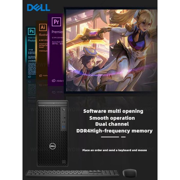 Dell Optiplex 3000 Tower Business Desktop Computer | 12th Gen Intel Core i5-12500 Processor | 32GB RAM | 1TB PCIe SSD | WiFi | DVD-RW | HDMI | Display Port(Support 4K) | Windows 11 Pro