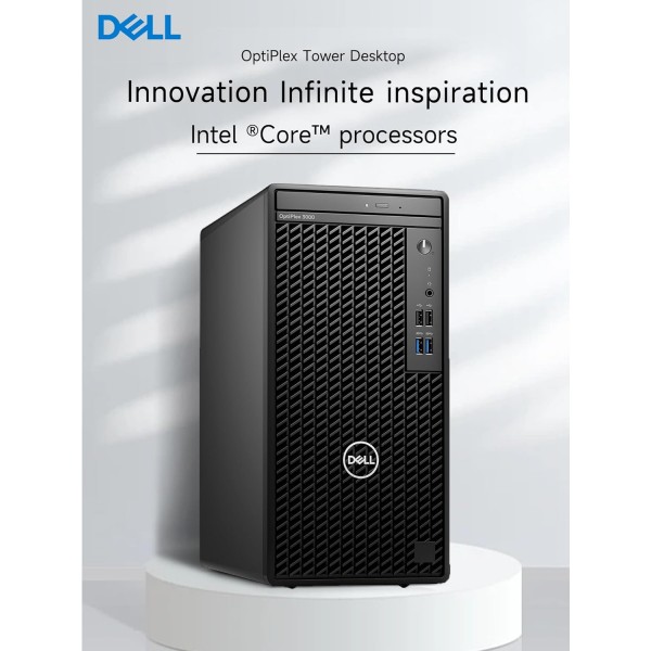 Dell Optiplex 3000 Tower Business Desktop Computer | 12th Gen Intel Core i5-12500 Processor | 32GB RAM | 1TB PCIe SSD | WiFi | DVD-RW | HDMI | Display Port(Support 4K) | Windows 11 Pro